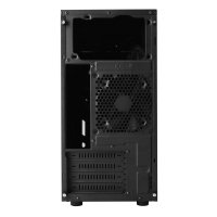 Antec VSK3000 Elite, Mini Tower, PC, Schwarz, micro ATX, Mini-ITX, SGCC, 16 cm