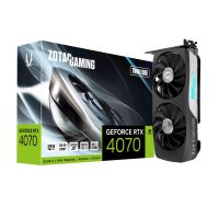 ZOTAC GeForce RTX 4070 Twin Edge, GeForce RTX 4070, 12 GB, GDDR6X, 192 Bit, 7680 x 4320 Pixel, PCI Express x16 4.0