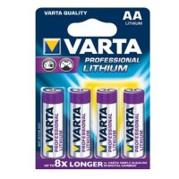 Varta 4x AA Lithium, Einwegbatterie, AA, Lithium, 1,5 V,...