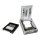 Icy Dock MB982SP-1S, SECC, Silber, FCC, CE, WEEE, 101,6 mm, 146,5 mm, 25,4 mm