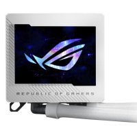 ASUS ROG RYUJIN III 360 ARGB White Edition, All-in-One-Flüssigkeitskühler, 12 cm, 70,07 cfm, Weiß