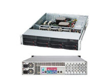 Supermicro 825TQC-R802LPB, Rack, Server, Schwarz, ATX,...