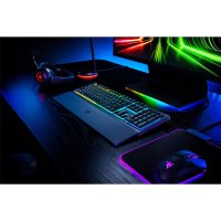 Razer Ornata V3, Kabelgebunden, USB, Membran Key Switch, QWERTZ, RGB-LED, Schwarz