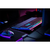 Razer Ornata V3, Kabelgebunden, USB, Membran Key Switch, QWERTZ, RGB-LED, Schwarz