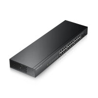 ZyXEL GS-1900-24 v2, Managed, L2, Gigabit Ethernet (10/100/1000), Vollduplex, Rack-Einbau, 1U