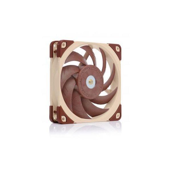 Noctua NF A12x25 FLX, Ventilator, 12 cm, 2000 RPM, 22,6 dB, 102,1 m³/h, Beige, Rot