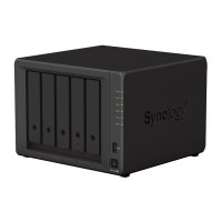 Synology DiskStation DS1522+, NAS, Tower, AMD Embedded R-Series SoC, R1600, Schwarz