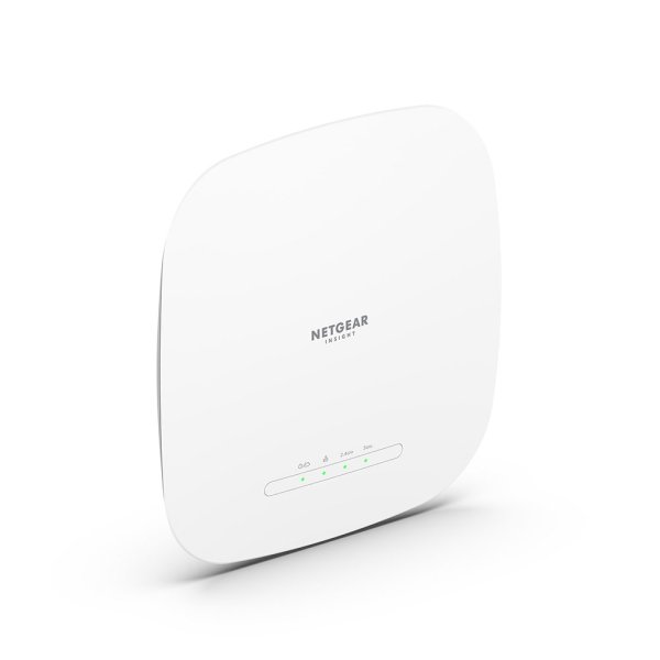 Netgear AX3000 Dual-Band PoE Multi-Gig Insigh WAX615, 3000 Mbit/s, 600 Mbit/s, 2400 Mbit/s, 10,100,1000,2500 Mbit/s, IEEE 802.11a, IEEE 802.11ac, IEEE 802.11ax, IEEE 802.11b, IEEE 802.11g, IEEE 802.11n, IEEE..., 256 Benutzer