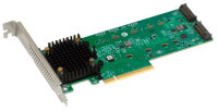 Brocade Broadcom 9540-2M2, M.2, PCI Express x8, 0, 1, JBOD