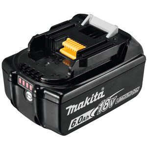 Makita 197422-4, Akku, Lithium-Ion (Li-Ion), 6 Ah, 18 V, Makita, Schwarz