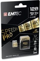 EMTEC SpeedIN PRO, 128 GB, MicroSDXC, Klasse 10, UHS-I,...