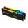 Kingston FURY Beast 32 GB 5200 MT/s DDR5 CL40 DIMM (2er-Kit) RGB, 32 GB, 2 x 16 GB, DDR5, 288-pin DIMM