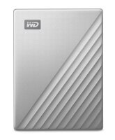 WD My Passport Ultra, 1 TB, Schwarz, Silber