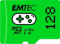 EMTEC ECMSDM128GXCU3G, 128 GB, MicroSDXC, UHS-I, 100...