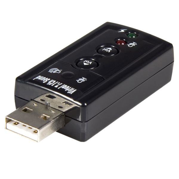 StarTech.com USB Audio Adapter 7.1 - USB Soundkarte extern, 7.1 Kanäle, USB