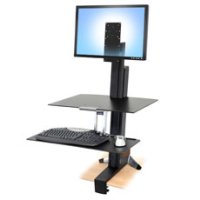 Ergotron 97-845, Multimedia-Ständer, Schwarz, 13,2 kg, 75 x 75,100 x 100 mm, 270 mm, 120 mm