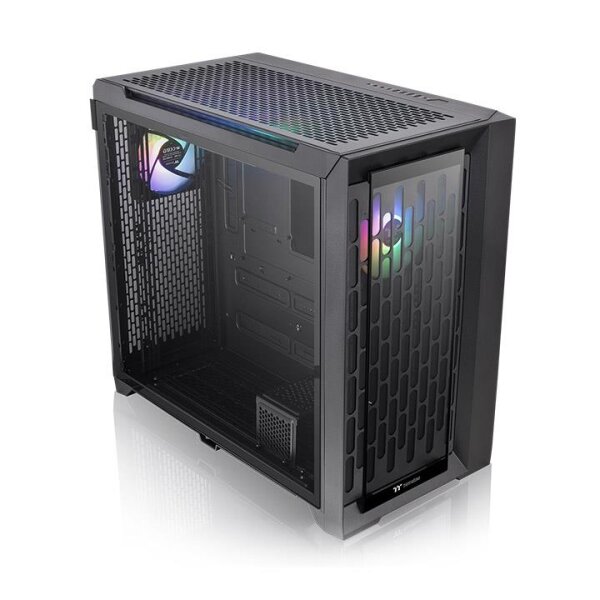 Thermaltake CTE C750 TG ARGB, Full Tower, PC, Schwarz, ATX, EATX, micro ATX, Mini-ITX, ABS, Gehärtetes Glas, Gaming