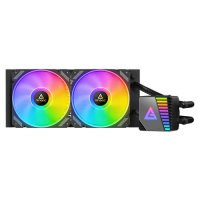 Antec SYMPHONY 240, All-in-one liquid cooler, 12 cm, 72 cfm, Schwarz