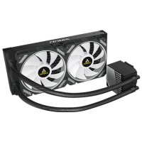 Antec SYMPHONY 240, All-in-one liquid cooler, 12 cm, 72 cfm, Schwarz