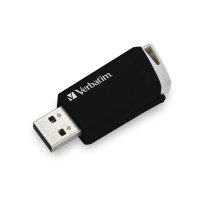 Verbatim Store n Click - USB-Stick, USB 3.2 GEN1 32 GB - Schwarz, 32 GB, USB Typ-A, 3.2 Gen 1 (3.1 Gen 1), 80 MB/s, Dia, Schwarz