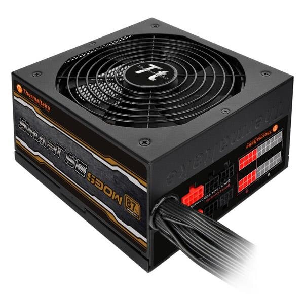 Thermaltake Smart SE, 530 W, 200 - 240 V, 630 W, 47 - 63 Hz, 4 A, Aktiv