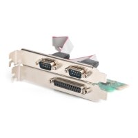 DIGITUS PCI Express Parallel Karte, 2/1-Port