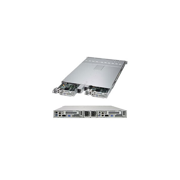 Supermicro 1028TP-DC1TR, Intel® C612, LGA 2011 (Socket R), Intel, 9,6 GT/s, Intel® Xeon®, E5-2600