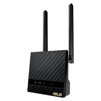 ASUS 4G-N16, Wi-Fi 4 (802.11n), Einzelband (2,4GHz), Eingebauter Ethernet-Anschluss, 3G, 4G, Schwarz