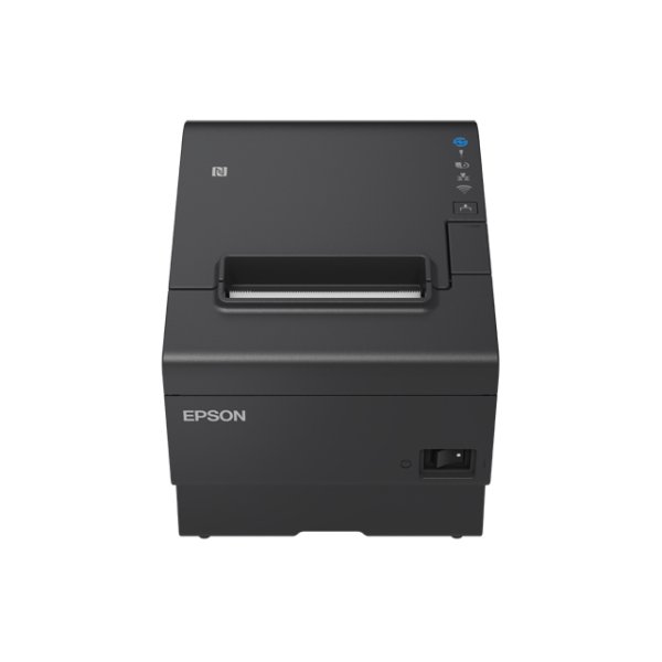 Epson TM-T88VII (132): USB, Ethernet, PoweredUSB, Black, Thermodruck, POS-Drucker, 180 x 180 DPI, 500 mm/sek, 1,41 x 3,39 mm, Text, Grafik, Barcode, 2D-Strichcode