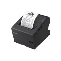 Epson TM-T88VII (132): USB, Ethernet, PoweredUSB, Black, Thermodruck, POS-Drucker, 180 x 180 DPI, 500 mm/sek, 1,41 x 3,39 mm, Text, Grafik, Barcode, 2D-Strichcode