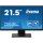 Iiyama ProLite T2252MSC-B2, 54,6 cm (21.5"), 1920 x 1080 Pixel, Full HD, LCD, 5 ms, Schwarz