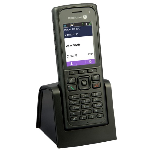 Alcatel Lucent 8262, DECT-Telefon, Kabelloses Mobilteil, Schwarz