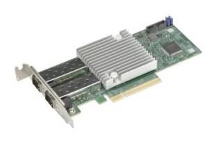 Supermicro AOC-S25GC-I2S-O, Eingebaut, Kabelgebunden, PCI Express, Faser, 25000 Mbit/s, Grün