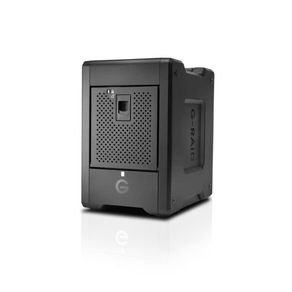 SANDISK PROFESSIONAL SanDisk G-RAID SHUTTLE 4, 24 TB, HDD, Desktop, Schwarz