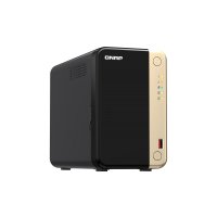 QNAP TS-264, NAS, Tower, Intel® Celeron®, N5095, Schwarz, Gold