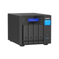 QNAP TVS-H474, NAS, Tower, Intel® Pentium®, G7400, Schwarz