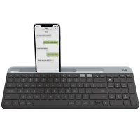 Logitech Slim Multi-Device Wireless Keyboard K580, Volle...