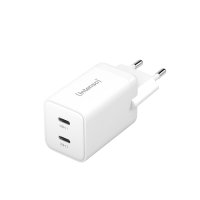 Intenso POWER ADAPTER 2XUSB-C GAN/7804012, Drinnen, AC,...