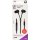 2GO In-Ear Stereo-Headset"Luxury" - anthrazit Zipper-Style