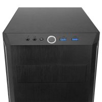 Antec P7 Silent, Midi Tower, PC, Schwarz, ATX, micro ATX, Mini-ITX, Kunststoff, SGCC, 16,5 cm