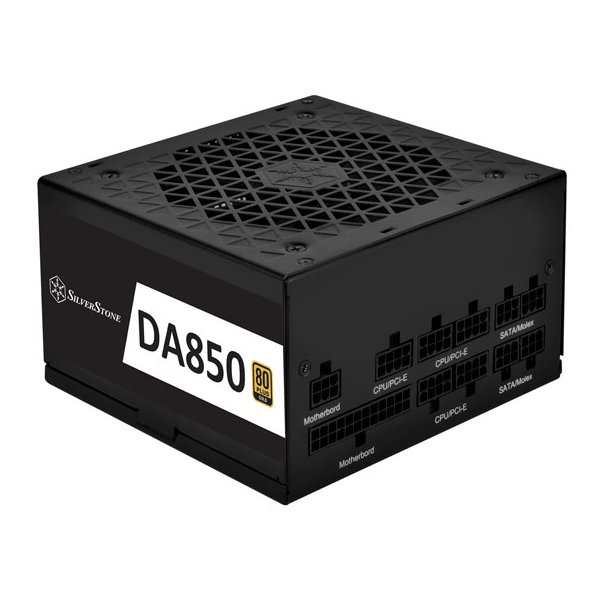 SilverStone SST-DA850R-GMA, 850 W, 90 - 264 V, 47 - 63 Hz, Aktiv, 110 W, 846 W