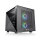 Thermaltake Divider 200 TG Air Micro, Micro Tower, PC, Schwarz, SPCC, Gehärtetes Glas, Gaming, Blau, Grün, Rot