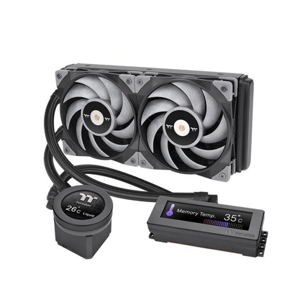 Thermaltake Floe RC Ultra 240, All-in-One-Flüssigkeitskühler, 12 cm, 72,69 cfm