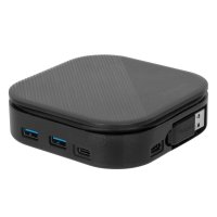 Targus DOCK116GLZ, Kabelgebunden, USB 3.2 Gen 2 (3.1 Gen 2) Type-C, 80 W, Schwarz, 10 Gbit/s, HD