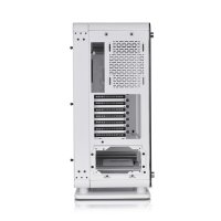 Thermaltake Core P6 Tempered Glass Snow Mid Tower, Midi Tower, PC, Weiß, ATX, CEB, micro ATX, Mini-ITX, SPCC, Gehärtetes Glas, Gaming