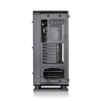 Thermaltake Core P6 Tempered Glass Mid Tower, Midi Tower, PC, Schwarz, SPCC, Gehärtetes Glas, Gaming, Blau, Grün, Rot