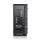 Thermaltake Core P6 Tempered Glass Mid Tower, Midi Tower, PC, Schwarz, SPCC, Gehärtetes Glas, Gaming, Blau, Grün, Rot