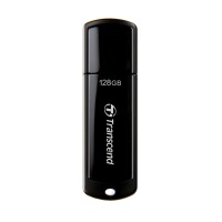 Transcend JetFlash 700, 128 GB, USB Typ-A, 3.2 Gen 1 (3.1 Gen 1), Kappe, 8,5 g, Schwarz