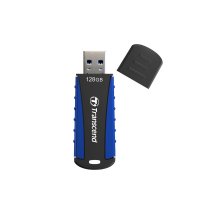 Transcend JetFlash 810, 128 GB, USB Typ-A, 3.2 Gen 1 (3.1 Gen 1), Kappe, 12,9 g, Schwarz, Blau