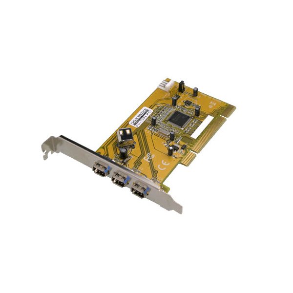 Dawicontrol DC-1394 PCIe, PCIe, 400 Mbit/s, Windows 2003/Vista/2000/XP